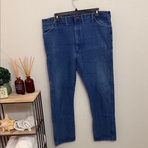 Wrangler Men's Straight Blue Jeans 13MWZ
